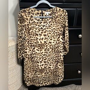 Leopard print dress